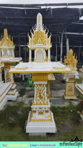 ศาลพระภูมิวิมาน3ชั้นเสานางฟ้า(1)